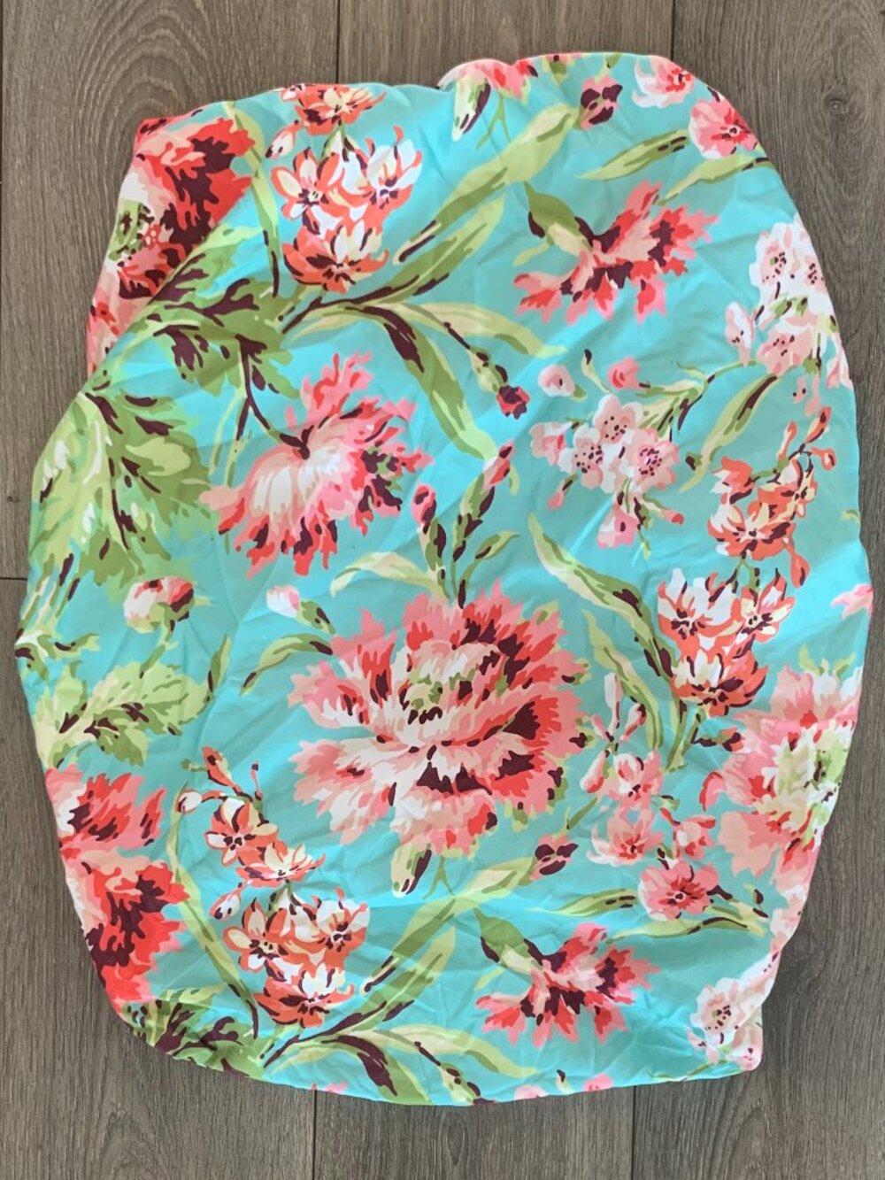 EUC Floral Changing Pad Cover Super Soft and Silky